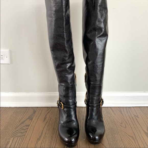 Prada over the knee boots - Picture 2 of 12